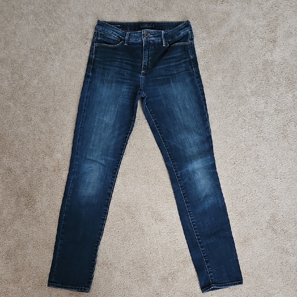 Lucky Brand Hayden Skinny, Dark Wash, Highrise Jeans
